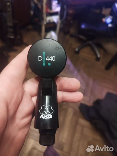 Инструментальный микрофон akg d440