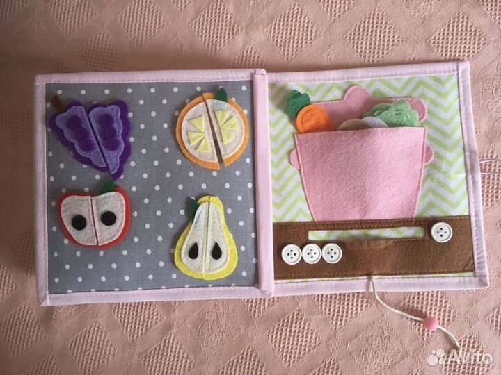 Книжка из фетра