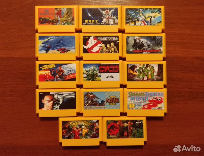 Картриджи Dendy + Dendy Junior 2