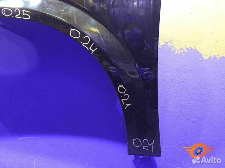 Крыло переднее левое Opel Astra H хетчбэк Z18XER