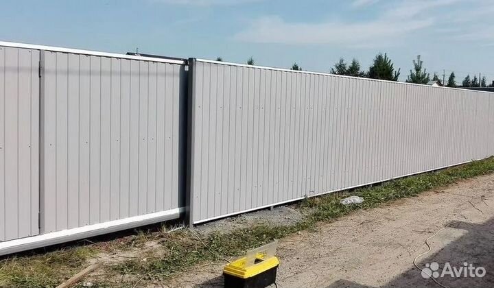 Откатные ворота замер бесплатно