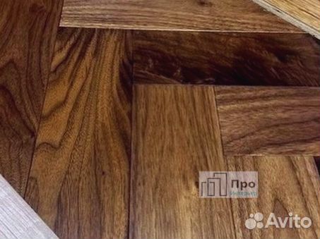 Паркетная доска орех американский