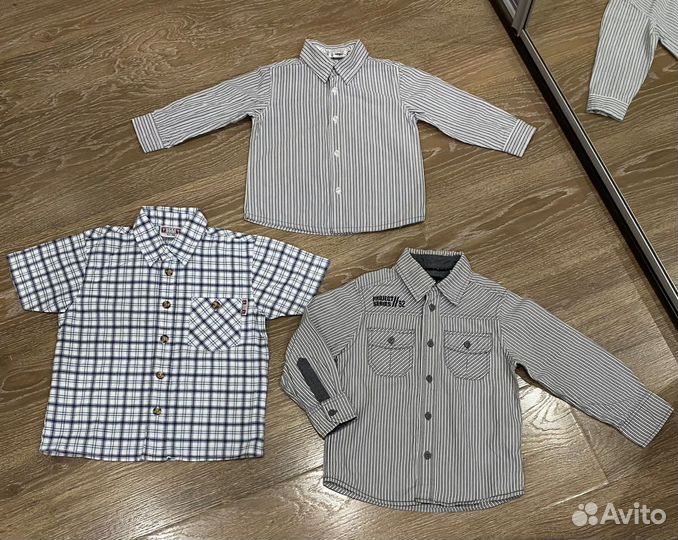 Рубашка детская для мальчика 98-104