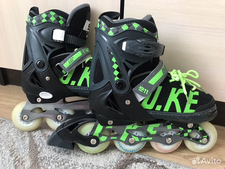 Ролики комплект светятся колеса