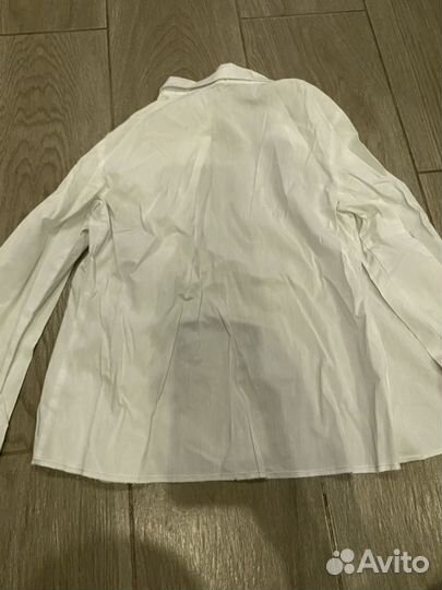 Белая рубашка для девочки