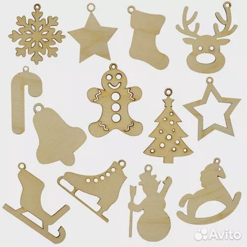 Новые деревянные наборы и заготовки для творчества