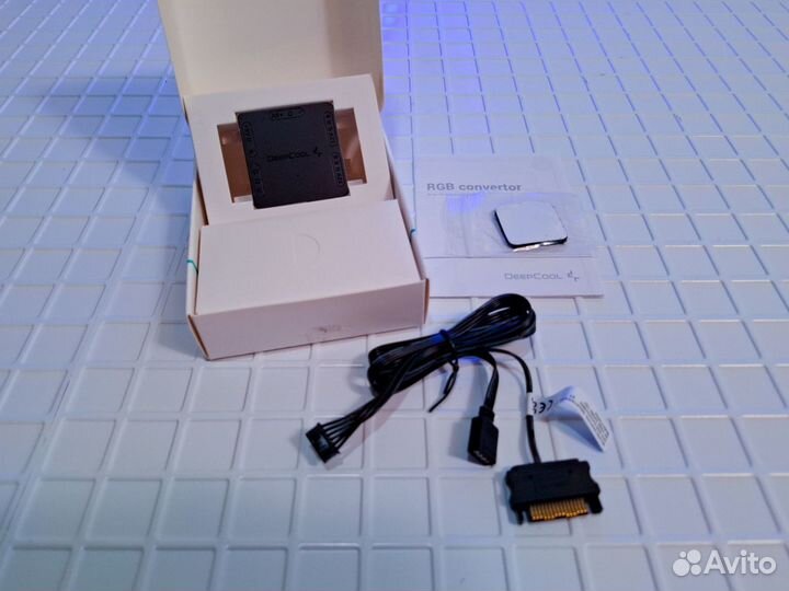 A RGB конвертер Deepcool (12V 4pin - 5V 3pin)