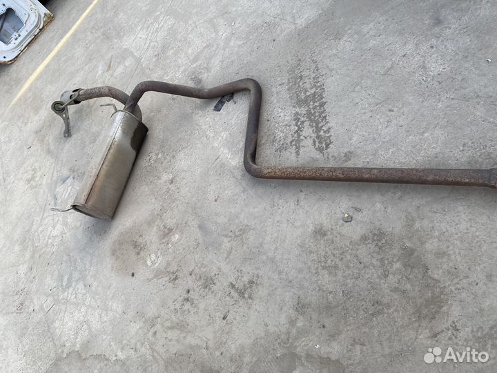 Выхлопная система 1.4 turbo Opel Astra J хэтчбек