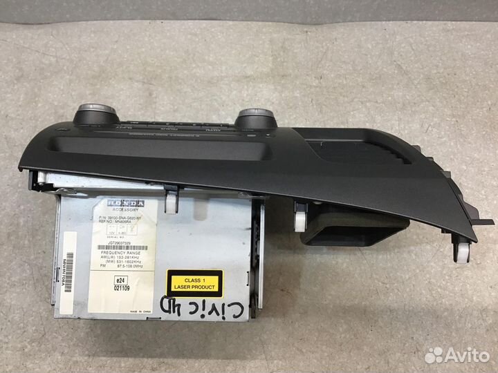 Магнитола, Honda Civic 4D 2006-2012 39100snag62ZA