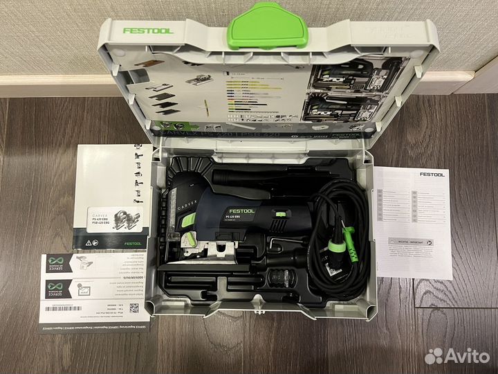 Маятниковый лобзик Festool carvex PS 420 EBQ-Plus