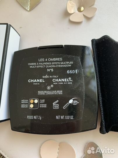 Тени Chanel Ombres N5 Оригинал