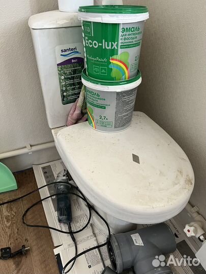 Унитаз строительный бу