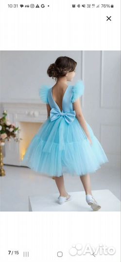 Платье для девочки 128