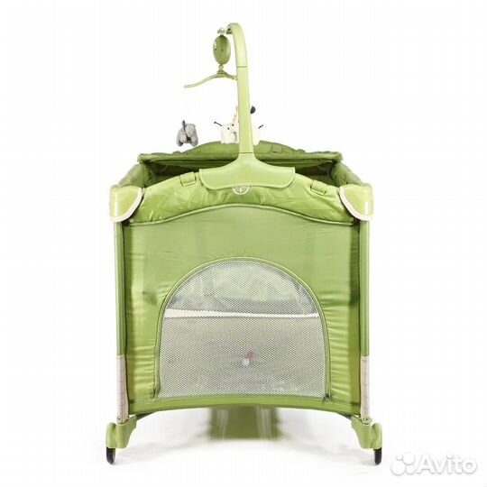 Манеж-кровать Babyton P610, green
