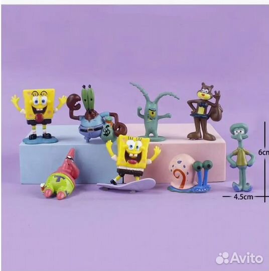 Губка боб фигурки
