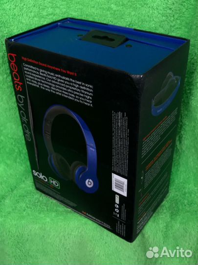 Наушники Beats solo hd (синие)