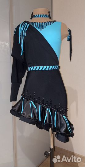 Платье для бальных танцев латина Ю1