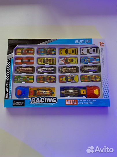 Детские машинки в наборе 20 штук