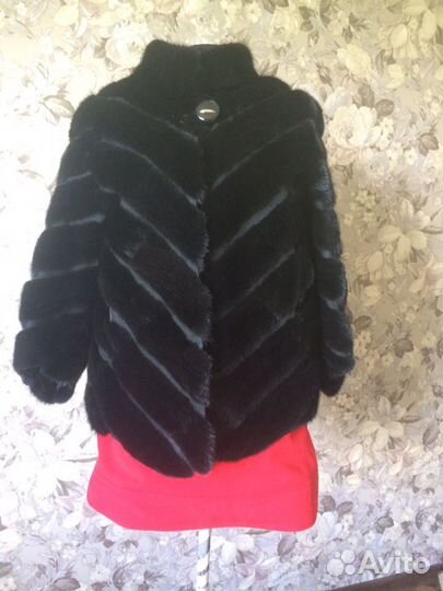 Полушубок норковый