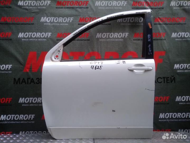 Дверь передняя левая Тойота Сиента NCP81 А138