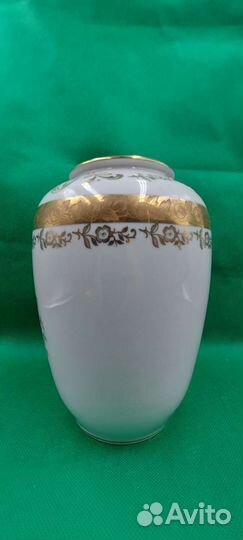 Антикварная фарфоровая ваза bareuther bavaria