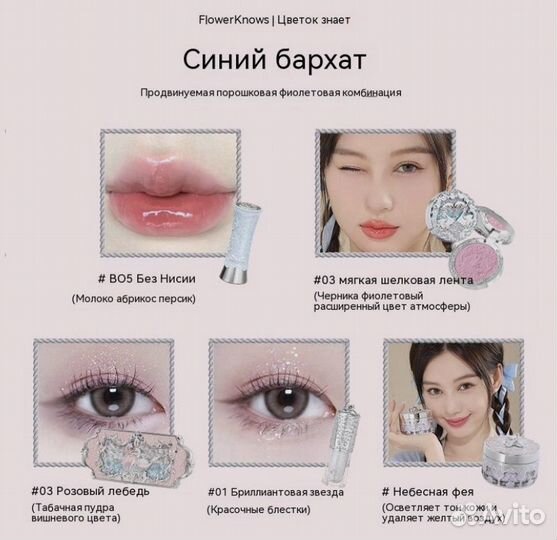 Подарочный набор косметики Flower Knows Ballet