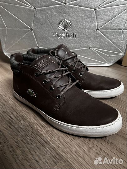 Lacoste ботинки мужские