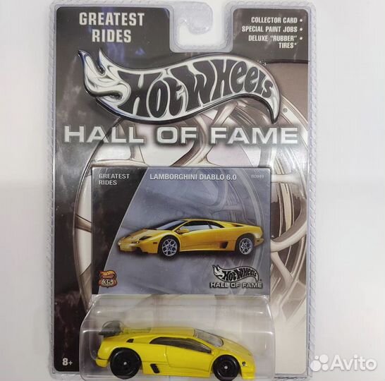 Hot wheels hall of fame lamborghini diablo