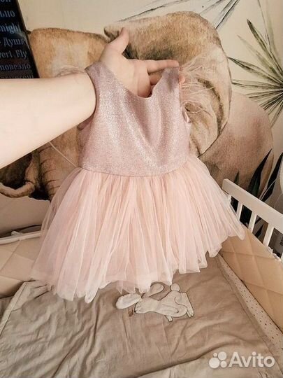 Платье для девочки 92