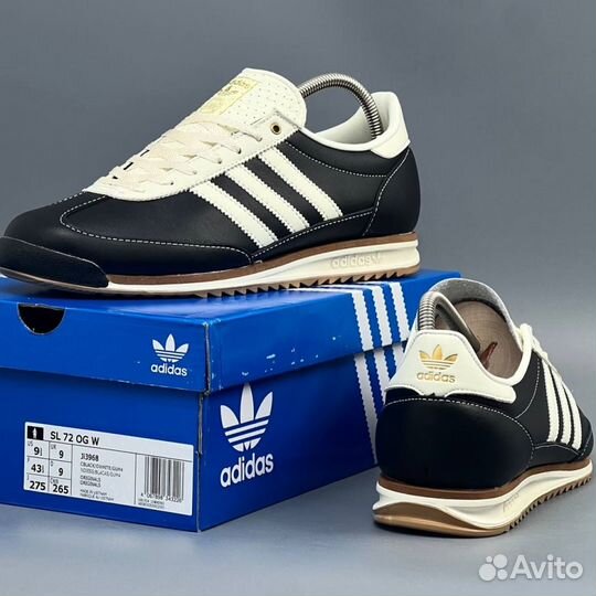 Новинка Adidas SL 72 Core Black Leather