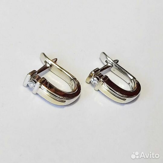 Золотые серьги