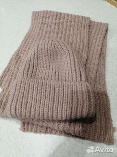 Комплект. Шапка тыковка