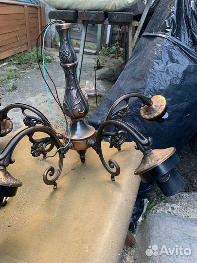 Люстра СССР и бра