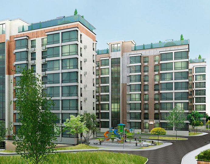 2-к. квартира, 69,7 м², 6/8 эт.