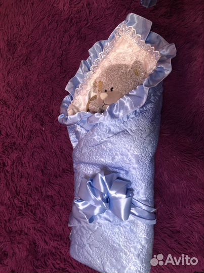 Конверт на выписку для мальчика