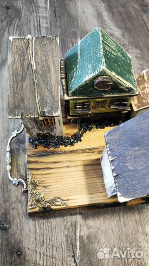 Интерьерные домики, Декор