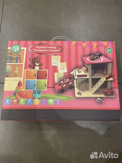 Новый игровой набор пожарная станция ABC