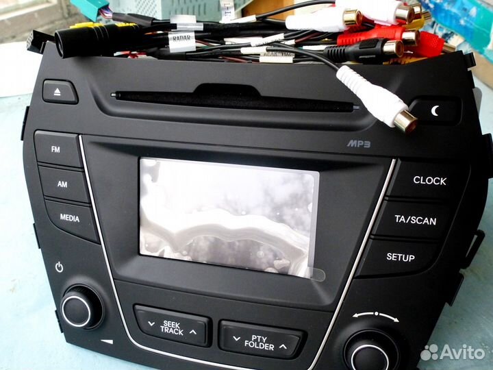 Новая магнитола Hyundai Santa Fe