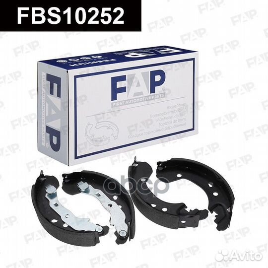 Колодки тормозные fbs10252 FAP