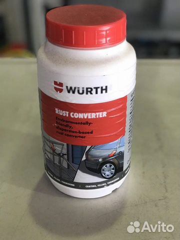 Преобразователь Ржавчины 1л wurth купить в Москве | Авито