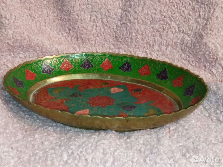 Индийская посуда из латуни ручной работы