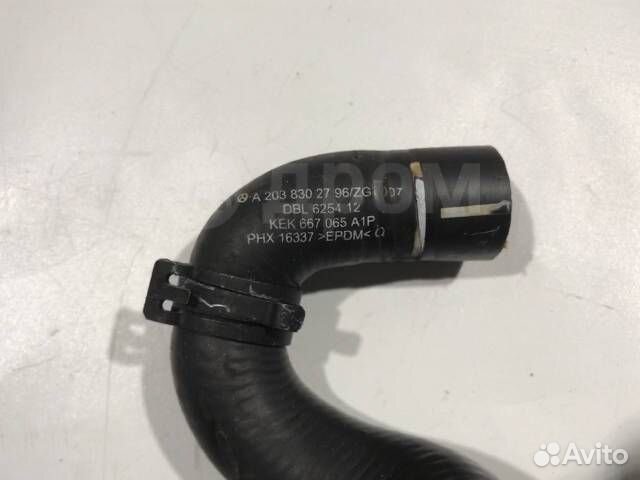 Патрубок охлаждения M271 Mercedes C W203