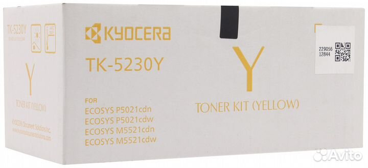 Картридж Kyocera TK-5230Y / TK-5230 Y Оригинал