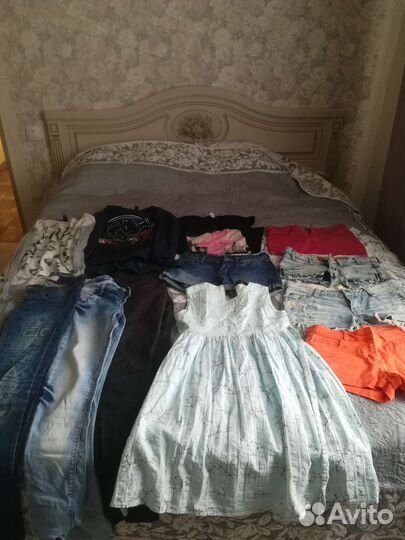 Детские вещи пакетом для девочек 152 158