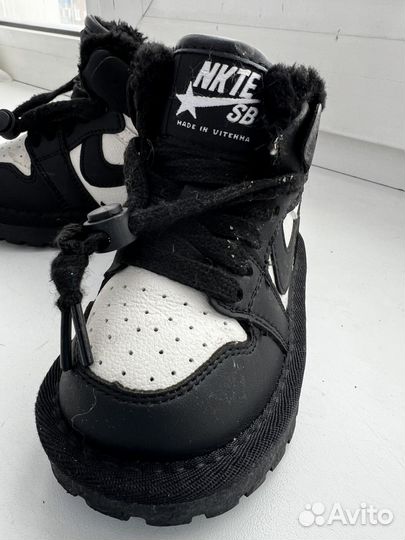 Ботинки детские 22 размер зима