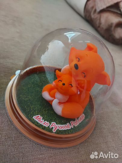 Мыло ручной работы лисы