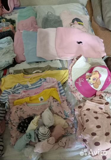 Детские вещи пакетом на девочку 116, 122