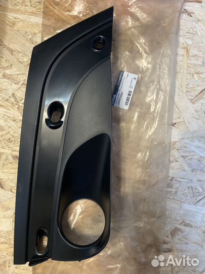 Облицовка переднего бампера птф. LADA vesta