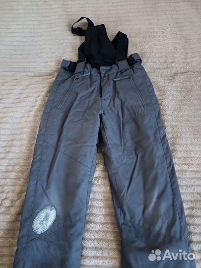 Зимний костюм для девочки 128