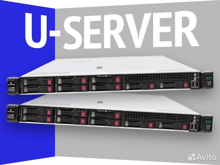 Сервер HPE DL360 G10 8S 6151 HiP 256G P408i-a 500W